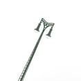thumbnail image 4 of Maoww Model Train Lamppost with Ladder Courtyard Decorations LED Railway Light Two-Heads Track Lamp Table Scenery Accessories Green (White Light), 4 of 9