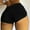 Black, variant on Womens Sexy 3" High Waist Yoga Biker Shorts Soft Dance Hot Pants Butt Lifting Leggings I Love My Husband Booty Shorts