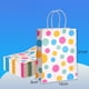 thumbnail image 1 of Bolsa de papel kraft, bolsa de regalo para té con leche horneada, bolsa de regalo para café, embalaje para llevar, bolso de mano, bolsa sensorial, 1 of 6
