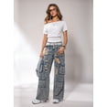 thumbnail image 5 of MOYIKO Womens Off The Shoulder Crop Tops Y2K T Shirts Top Short Sleeve Summer Trendy Fashion Clothes, 5 of 7