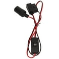 thumbnail image 4 of Car Cigarette Lighter Adapter,OBD2 Cigarette Lighter Socket OB Car Cigarette Lighter Cable Cigarette Lighter Socket Cable Built for Precision, 4 of 8