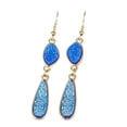 thumbnail image 1 of 1 par de pendientes colgantes, accesorios de joyería elegantes, suministro a juego de ropa, regalos femeninos, pendientes de aleación chapados Ropa, zapatos y accesorios Miscelánea Azul real Sonducket AP009626-11B, 1 of 6