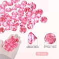 thumbnail image 3 of Uxcell 50-Pack Acrílico Diamante Falsas Gemas, 0.98mm Acrílico Claro Falsas Joyas a Granel para Rellenos de Hogar/Jarrón/Decoración de Fiesta [Rojo], 3 of 6