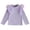 Purple, variant on vigerkar Toddler Girl Shirts Ruffled Long Sleeve Baby Tee Tops, Ribbed Toddler Girl Blouse, Baby Girl Clothes for 4-7Y (Brick Red, 3-4 Years)