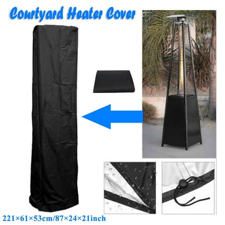 

CYMMPU Tools&Home Improvement Waterproof Cover Black Outdoor Heater Dirty Cover Waterproof Cover Square
