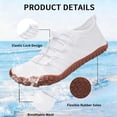thumbnail image 3 of CZV Barefoot Shoes Women Wide Toe Box Water Shoes Fashion Non-Slip Quick Dry with Drainage Breathable Lightweight for Walking Sneakers Beach Hiking Surfing, 3 of 8