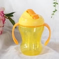 thumbnail image 4 of Taza de agua antideslizante para niños, taza de agua infantil de aprendizaje para niños con doble asa de 260 ml, valor excepcional, 4 of 8