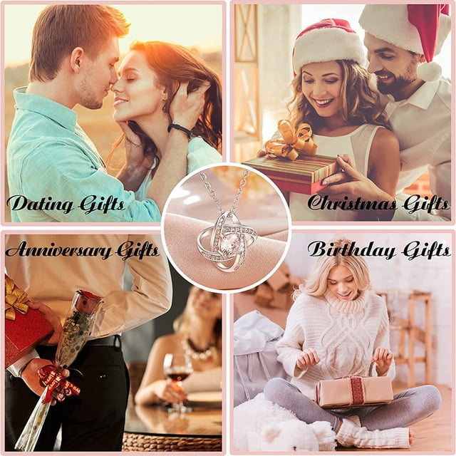 Mother's Birthday Gift Heart Pendant Necklace Heart Pendant Necklace For Women Valentine's Mother's Day Jewelry Gifts For Girls Wife Necklace Gift