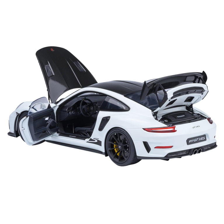 Porsche 911 (991.2) GT3 RS Weissach Package White with Carbon Hood