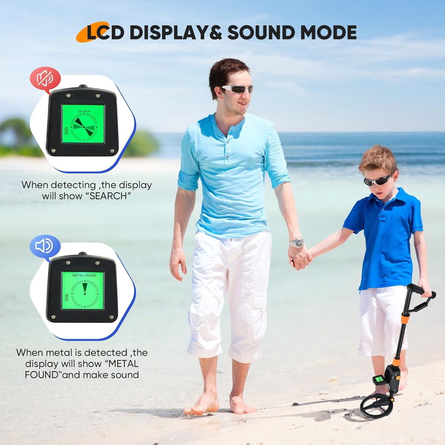 Metal Searching,1pc Deep Sensitive Metal Detector Searching Gold Digger Treasure Hunter, Treasure Hunter