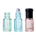 thumbnail image 4 of 10pcs 3ml Empty Mini Glass Roll On Bottle For Essential Oils Refillable Perfume Bottle Deodorant Container,Black, 4 of 5