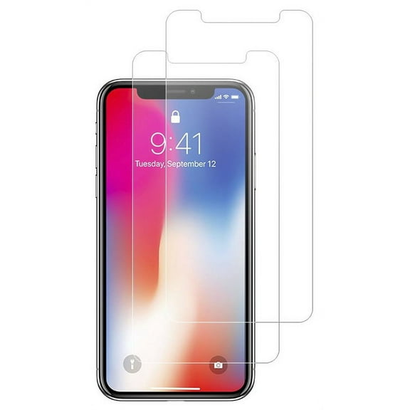 2x Tempered Glass 9H Hard Clear Screen Protector Guard [Scratch/Crack Saver] for Apple iPhone 12 Pro Max (2020, 6.7" Model)