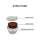 thumbnail image 1 of Reusable Filter Pod For Stainless Steel Coffee Capsule Plastic Refillable Gustoa, 1 of 5