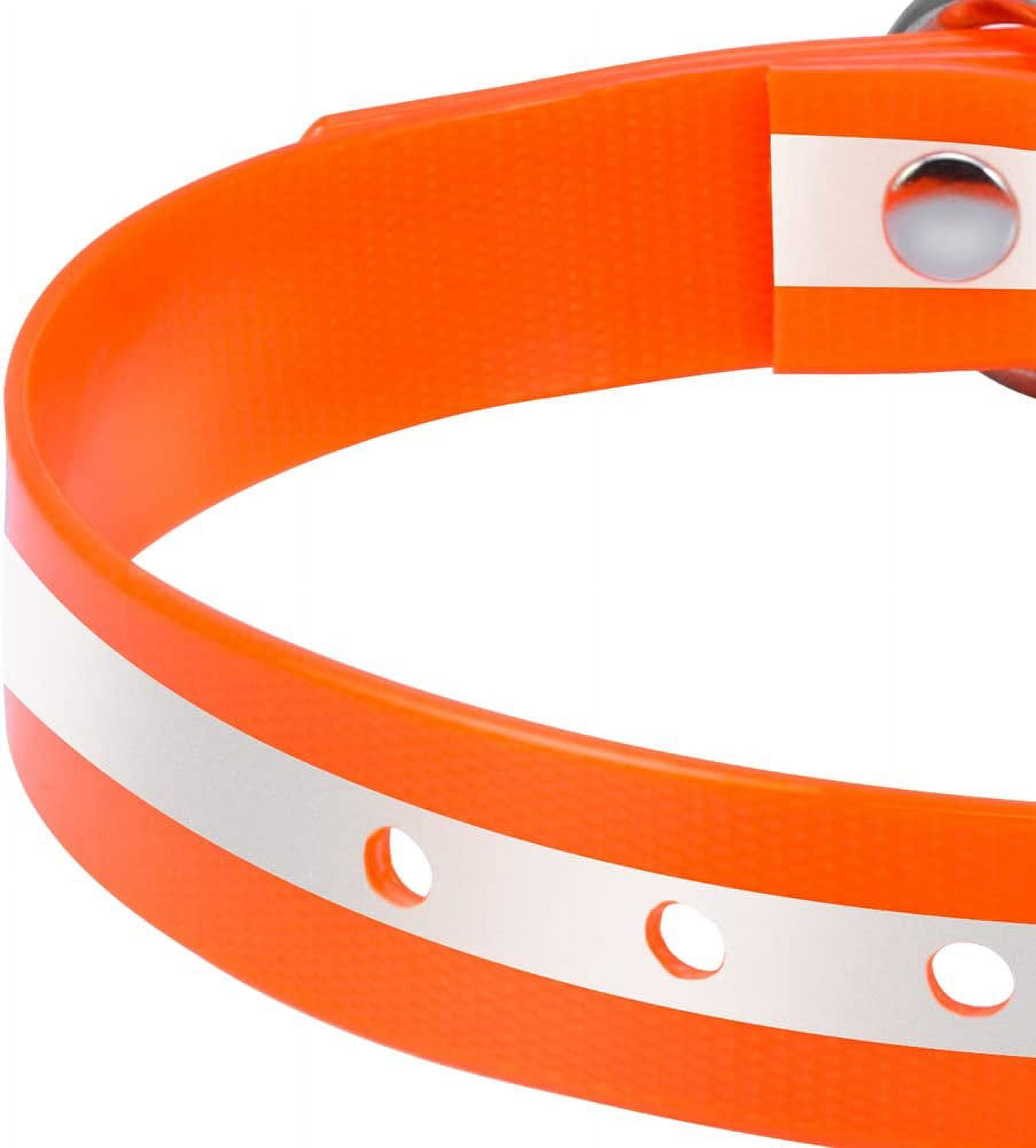 Paipaitek Shock Collar Replacement Strap, Reflective Adjustable Dog Replacement Collars  Straps for remote trainer for dogs Sportdog shock collar Replacement shock collar strap