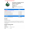 thumbnail image 2 of Fuel Tank Cap - Compatible with 1999 - 2008 Ford F-250 Super Duty 2000 2001 2002 2003 2004 2005 2006 2007, 2 of 2