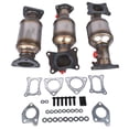 thumbnail image 6 of Complete Catalytic Converter Set for 2009-2015 Honda Pilot 3.5L Exhaust System, Replaces OE Numbers 45131, 45132, 16447, High-Efficiency Emission Control Replacement Part, 6 of 12