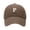 Brown, variant on Letter P Patch Baseball Cap Women Men Soft Top Versatile Sun Protection Casual Outdoor Sport Dad Hat for Unisex