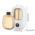 thumbnail image 3 of Herunwer Intelligent Aromatherapy Diffuser Automatic Scent Sprayer, 4 Mode Rechargeable Ultrasonic Humidifier, Wall Mount Wireless Air Freshener, 3 of 7