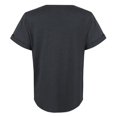 thumbnail image 2 of Wonder Woman - Camiseta Emblema Desgastado para Mujer (Gris Oscuro Jaspeado, Rosa), 2 of 3