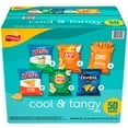 Frito-Lay Cool & Tangy Variety Pack Chips, 50 Count, Assorted Snack Bags