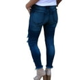 thumbnail image 4 of Gvmfive Women Skinny Jeans Ripped Stretch Denim Pants, 4 of 6