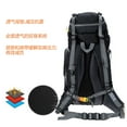 thumbnail image 4 of Lixada 50L Waterproof Outdoor Sport Hiking Trekking Camping Travel Backpack Pack Mountaineering Climbing Knapsack with Rain Cover, 4 of 4