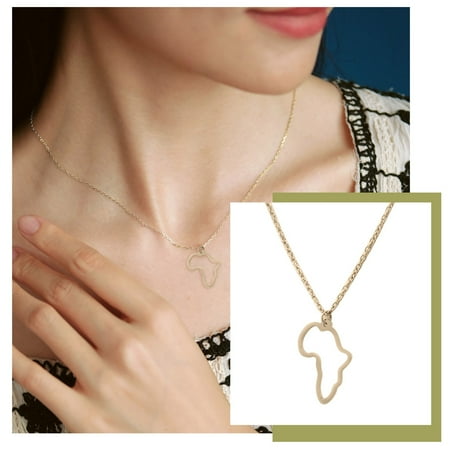 

Women Pearl Necklace And Necklace Pause Necklace for Women Checked Necklace Women Necklace Stainless Steel Map Of Africa Necklace Pendant Female Popular Pendant Ornaments