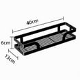thumbnail image 2 of Self Adhesive Spice Rack Organizer Wall Mountable Stainless Steel Holder, 2 of 10