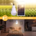 thumbnail image 5 of Solar Powered Shed Light Bulb LED Portable Hang Up .3W Lamp Hooking Chicken Coop, 5 of 5