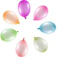 thumbnail image 2 of Prextex 600 Easy Fill Water Balloons, Assorted Colors, Bulk Pack for Summer Water Fun, 2 of 5