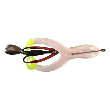 1Pc Fishing Lures Fish Bait Bionic Fishing Tackle Bait Artificial Frog Soft Lure Crankbait with Metal Sequin Hook S/M/L