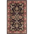 thumbnail image 2 of Safavieh Heritage Stuart Oriental Wool Area Rug, Chocolate/Red, 3' x 5', 2 of 11