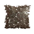 thumbnail image 2 of Funda decorativa de hojas para almohadas 45x45cm | Cojín texturizado tridimensional | Sofá, Cama y Hotel de poliéster multicolor | Respaldo de satén | Diseño de pétalos en capas | Colores variados |, 2 of 6