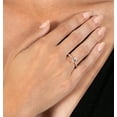 thumbnail image 4 of 14K Rose Gold 1-1/4 cttw. Certified Diamonds Emerald-cut Engagement Ring by Hollywood Hills Jewelers, 4 of 6