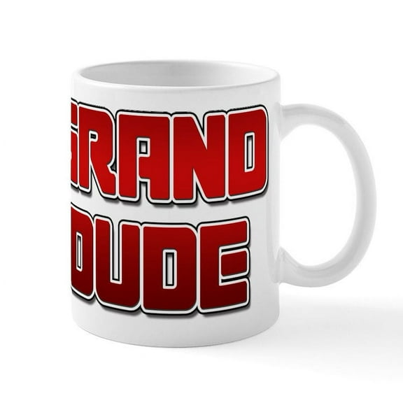 CafePress - Grand Dude Mug - 11 oz Ceramic Mug - Novelty Coffee Tea Cup