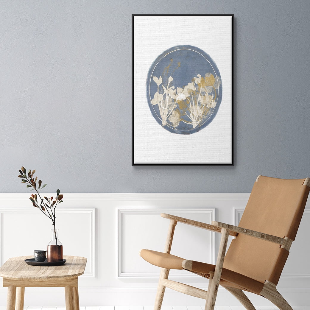 Strawberries and Forge II Framed Premium Gallery Wrapped Canvas - Ready to Hang - 17 x 25 - Black Floating Frame