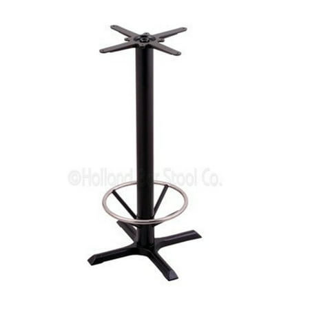211-22 Black Table Base with Footring