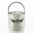 thumbnail image 3 of Wings As Eagles Isaiah 30 Oz. Stainless Steel Travel Tumbler with Clear Lid, 3 of 3