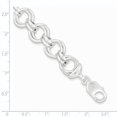 thumbnail image 2 of Sterling Silver Fancy Link Bracelet (Weight: 12.12 Grams, Length: 7.5 Inches), 2 of 2