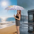 thumbnail image 5 of Unique Bargains 1 Pc Travel umbrella Ultraviolet Protection Umbrella Purple, 5 of 6