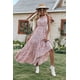 thumbnail image 5 of Vestido Largo Floral de Hombro Único para Mujer PRETTYGARDEN Talla XXL, 5 of 5