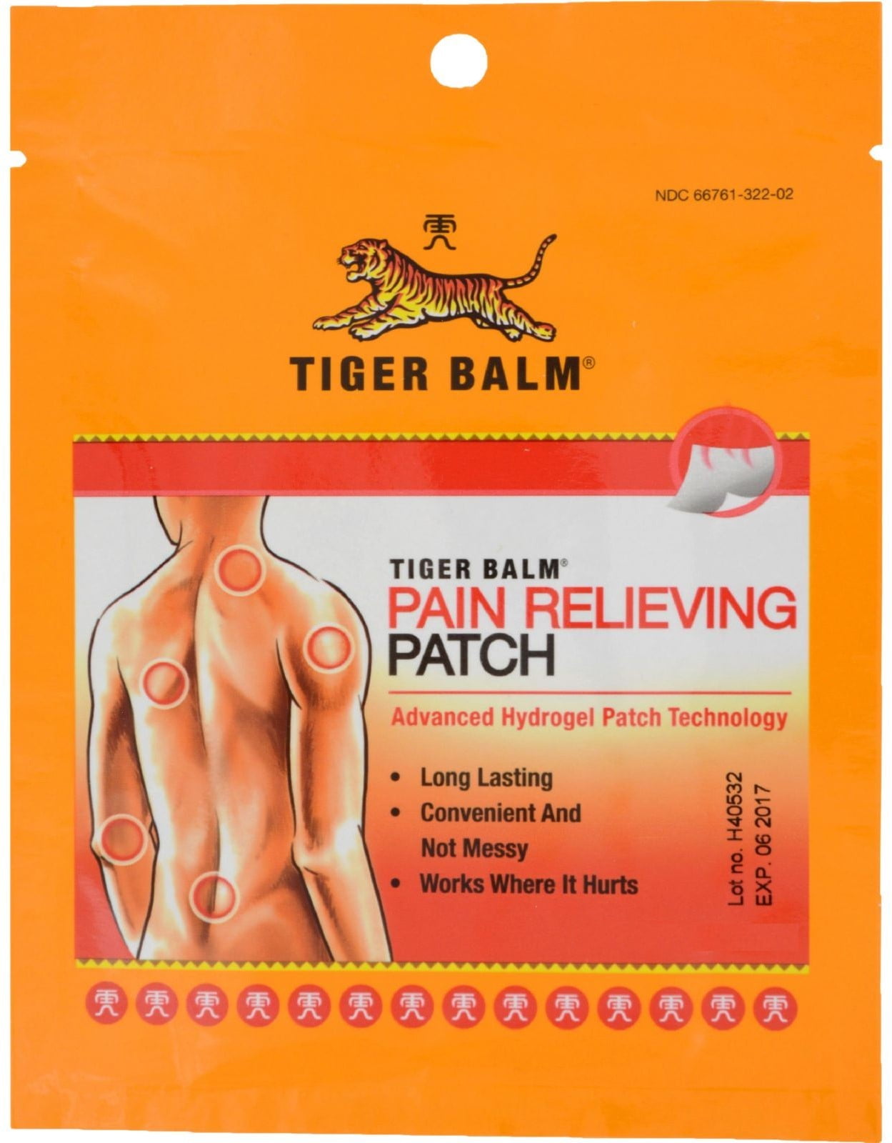 Tiger Balm Pain Relieving Patch - Walmart.com - Walmart.com