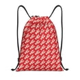 thumbnail image 1 of Saiise Retro Lobsters Pattern Sports Drawstring Backpack - String Swim Gym Bag with Wet Proof Pocket for Women&Men-Small, 1 of 6