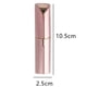 thumbnail image 2 of Eliminador de pelo facial para las mujeres, afeitadora eléctrica de la cara de oro rosa para las mujeres para la depilación instantánea e indolora, oro rosa, 2 of 4