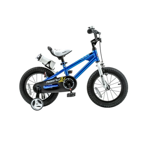 RoyalBaby Freestyle Blue 12 inch Kid's Bicycle (Best Bike Trails In Orange County)