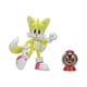 thumbnail image 1 of Figura de acción Sonic The Hedgehog Modern Tails de 10 cm con anillo, 1 of 5