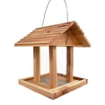 thumbnail image 6 of Amish Made Cedar Hopper Feeder with Seed Cylinder, 6 of 9