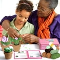 thumbnail image 2 of Cactus Plants Crochet Kit Starter Knitted Gift For Beginners Adults, 2 of 8