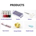 thumbnail image 3 of Kit de Costura TUNC con Caja Portátil 16 Colores de Hilo y Accesorios, 3 of 5