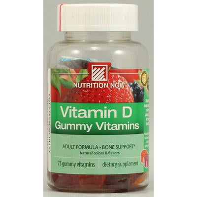- Nutrition Now Vitamin D Adult Gummy (1x75 Chew)